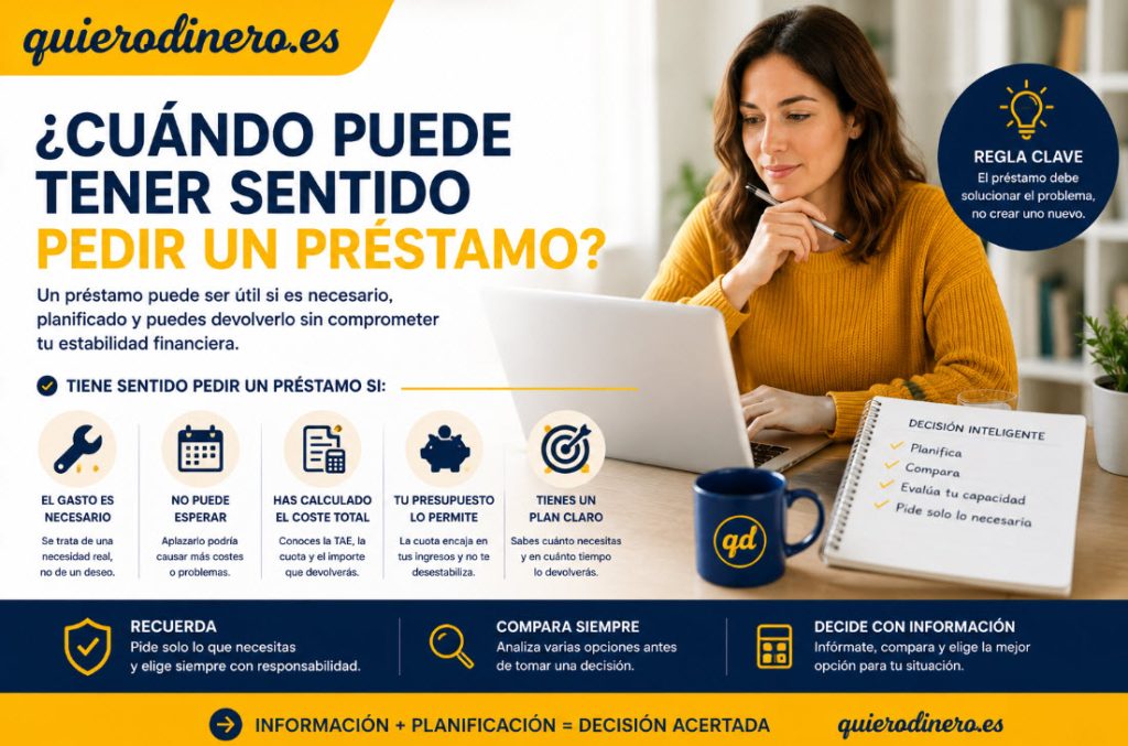 cuando puede tener sentido pedir un prestamo