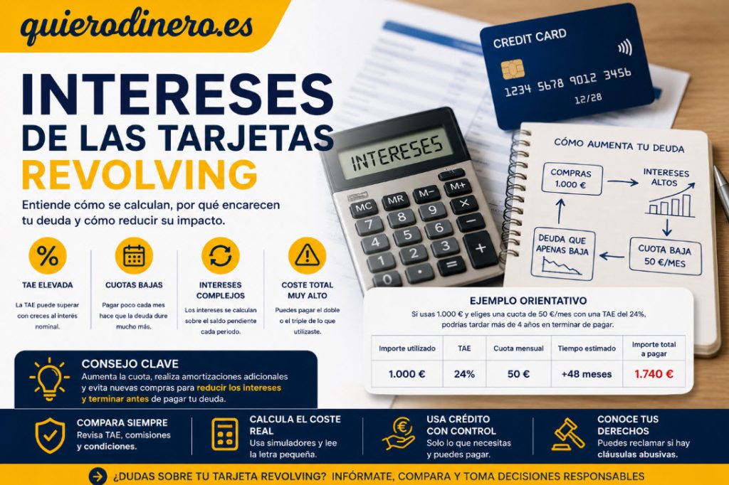 intereses de la tarjeta