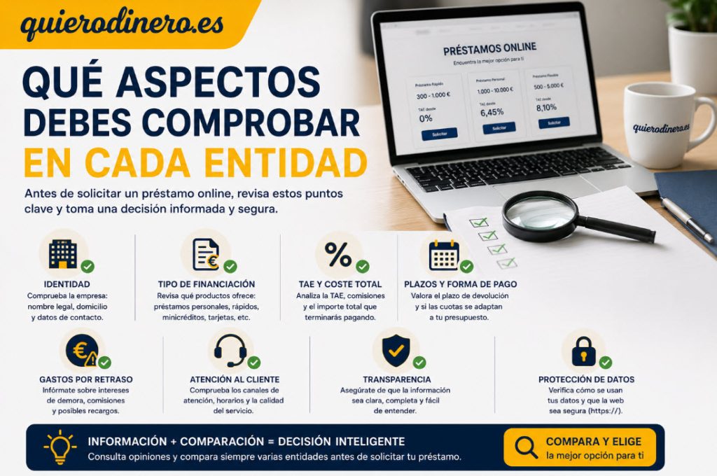 que aspectos debes comprobar