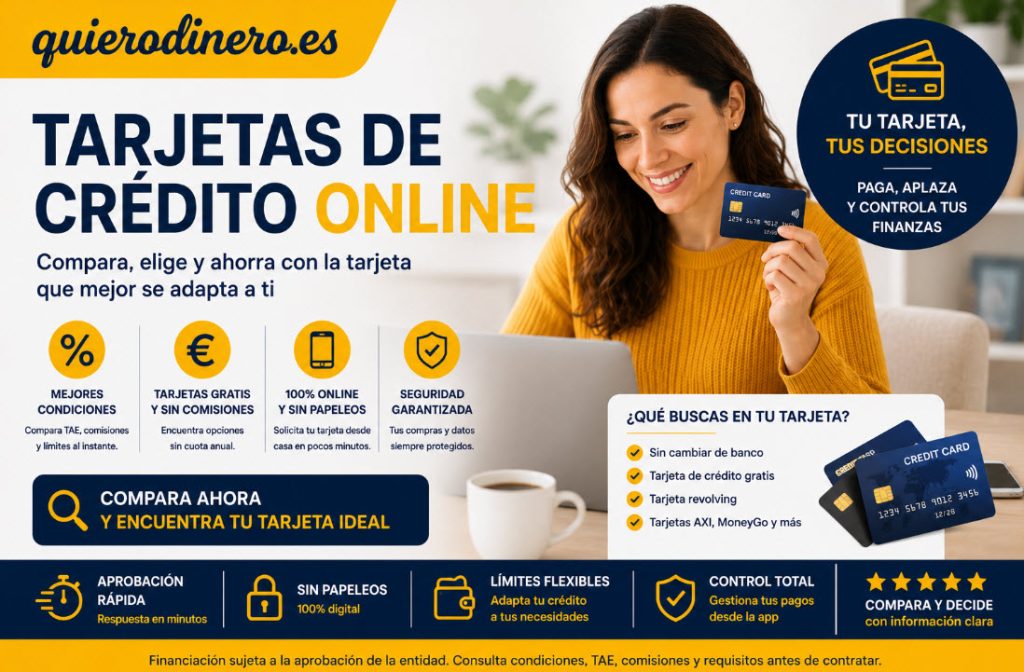 tarjetas de credito online